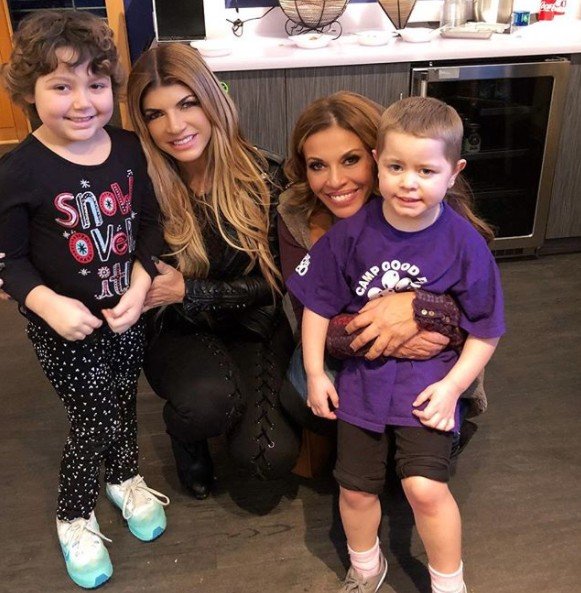 Teresa Giudice & Dolores Catania Attend Charity Events For Families