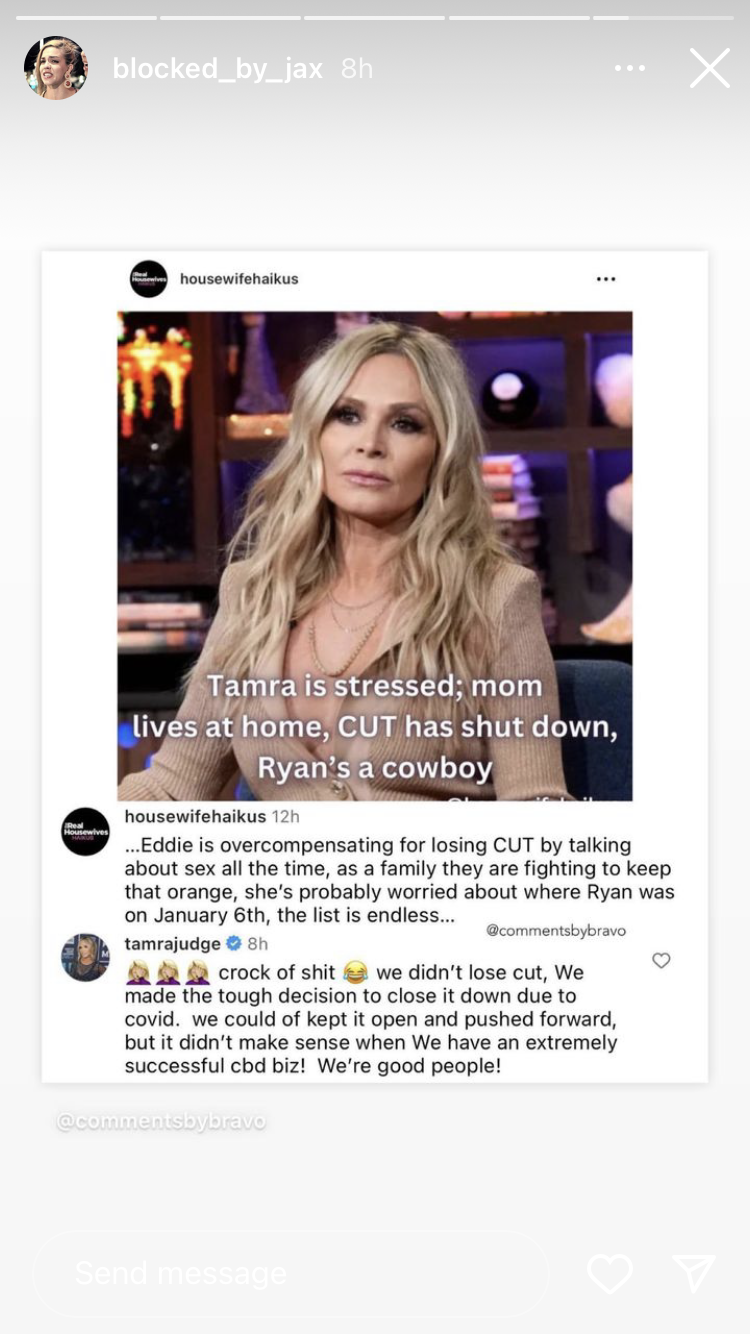 Tamra Judge Hits Back at Claims She 'Lost' CUT Fitness - Reality Tea