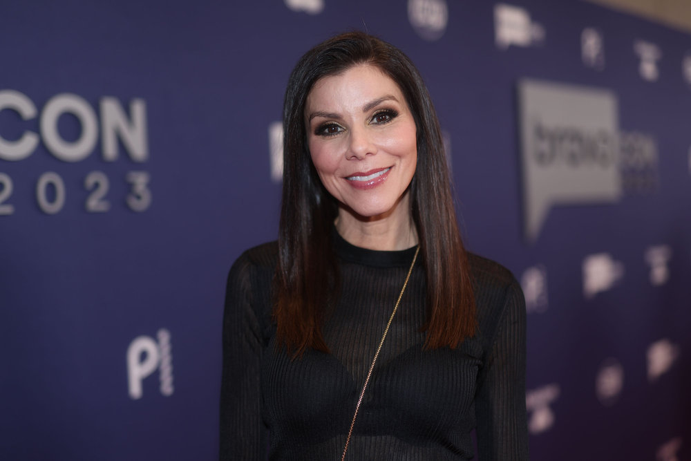 RHOC star Heather Dubrow at BravoCon.
