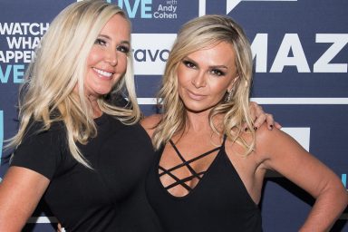 Shannon Beador and Tamra Judge before their friendship troubles.