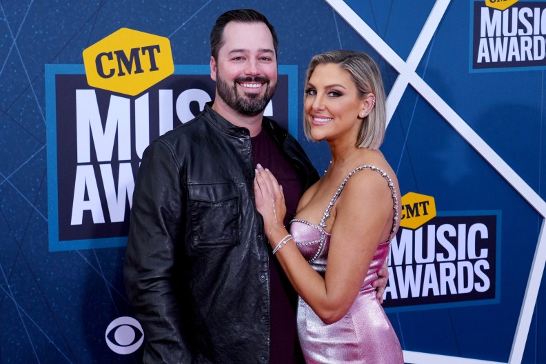 RHOC's Travis Mullen and Gina Kirschenheiter at the CMT Music Awards.