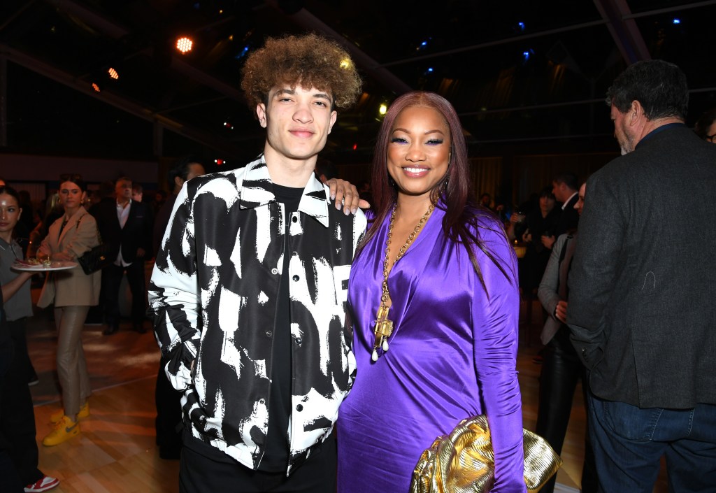 RHOBH star Garcelle Beauvais and son Jaid Nilon.