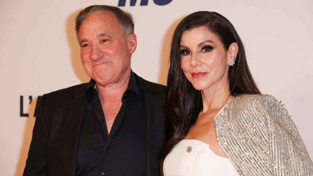 RHOC stars Dr. Terry Dubrow and Heather.