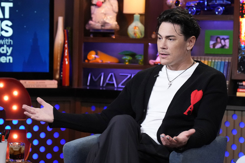 Tom Sandoval trying to defend his actions on WWHL.