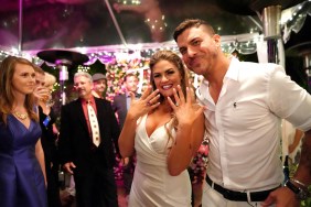 Jax Taylor and Brittany Cartwright celebrating their engagement on Vanderpump Rules