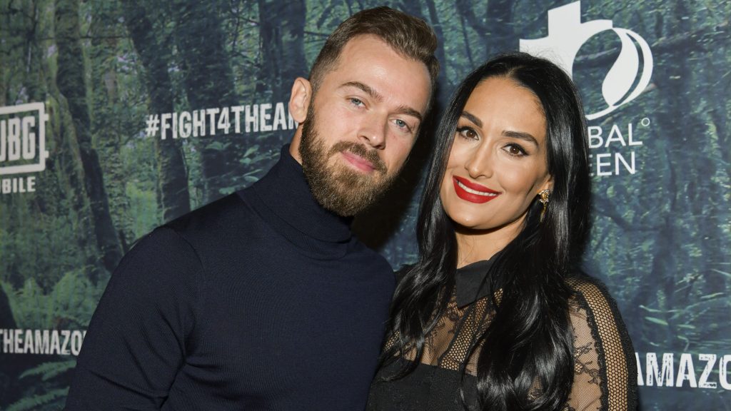 Artem and Nikki Garcia in happier times.