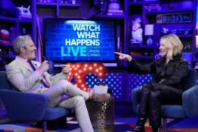 Andy Cohen and Cate Blanchett on WWHL.