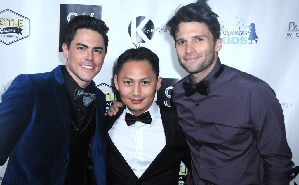 Tom Sandoval, Kyle Chan, and Tom Schwartz in 2014.