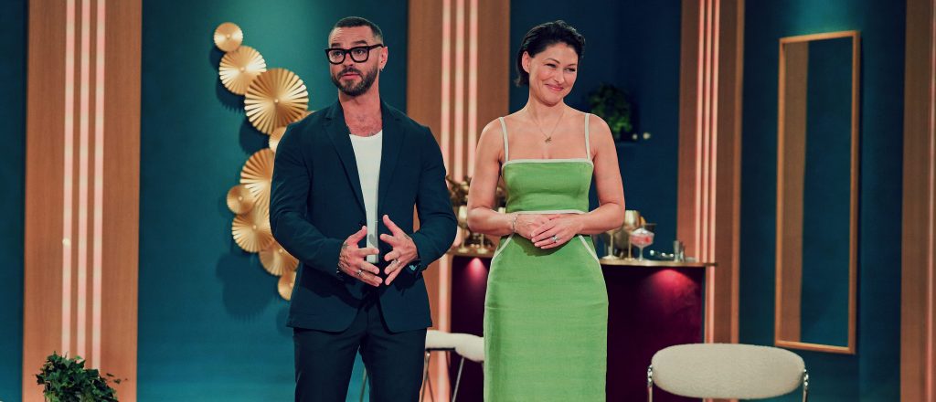 Love is Blind UK Host Matt and Emma Willis