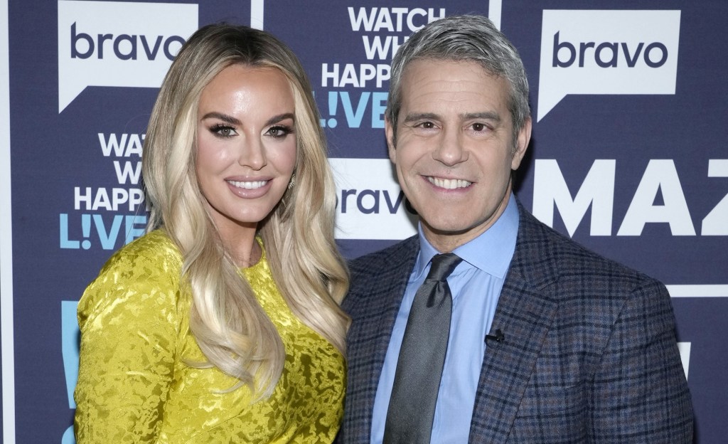 RHOSLC star Whitney Rose with Andy Cohen on Watch What Happens Live