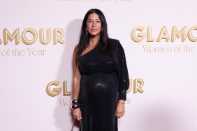 Rebecca Minkoff in a black dress