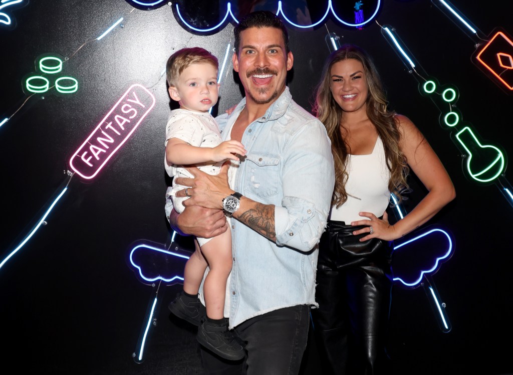 Jax Taylor, Brittany Cartwright, with their son Cruz Cauchi.