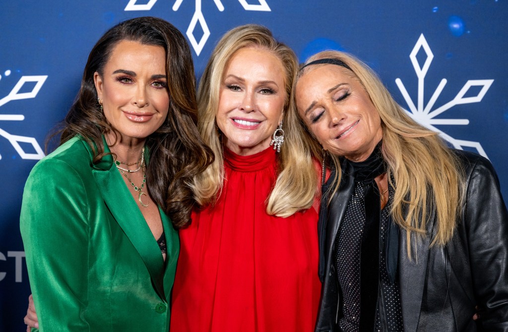 Kyle Richards, Kathy Hilton, and Kim Richards