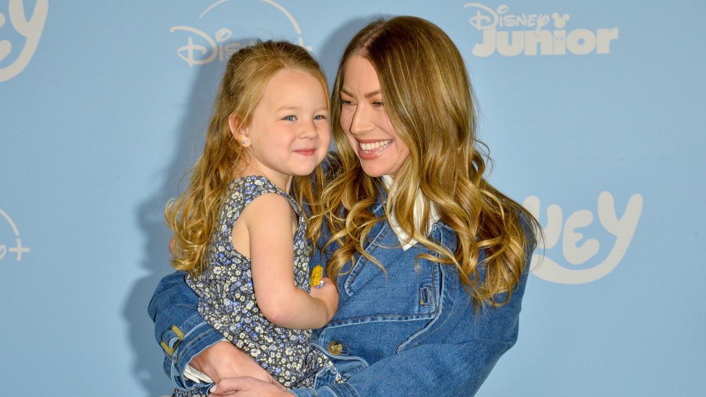 Stassi Schroeder with daughter Hartford.