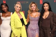 Chelsea Lazkani, Mary Fitzgerald, Chrishell Stause and Bre Tiesi attend Netflix's Real-Tea FYSE