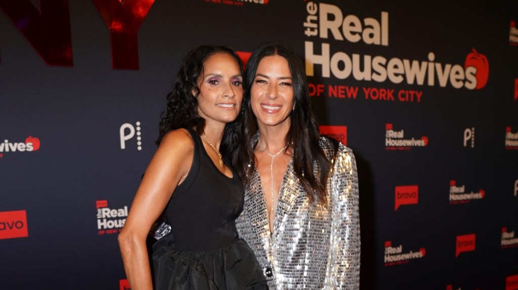 Sai De Silva and Rebecca Minkoff at a Real Housewives of New York City activation