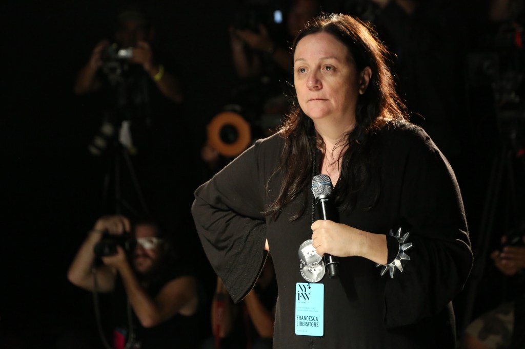 Kelly Cutrone backs up Anna Delvey.