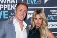 Kroy Biermann and Kim Zolciak on WWHL