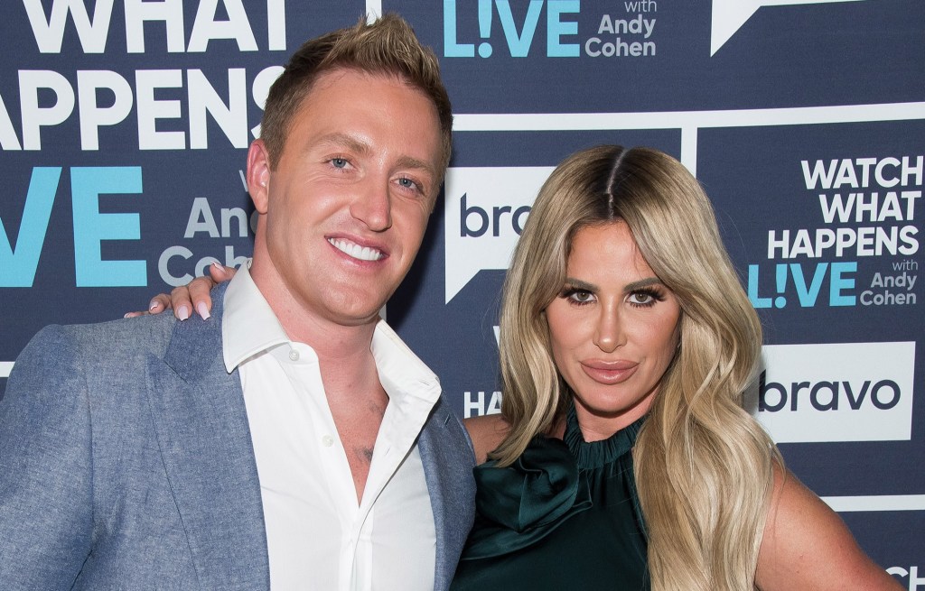 Kroy Biermann and Kim Zolciak on WWHL