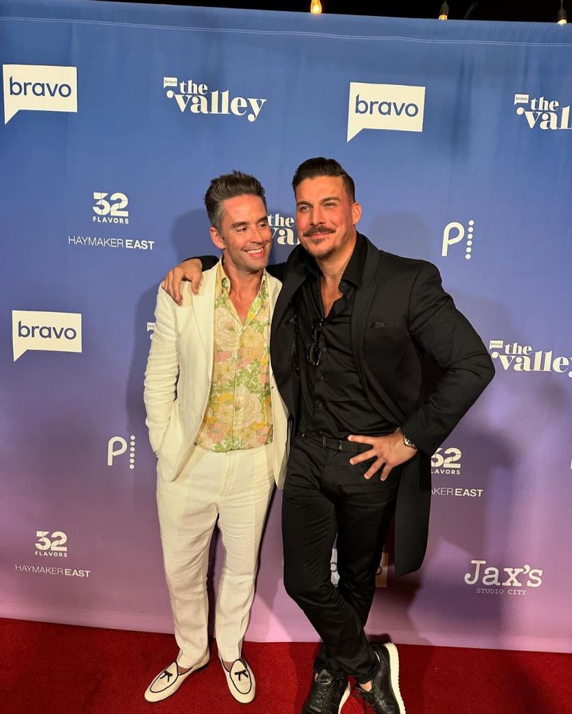 The Valley's Jesse Lally and co-star Jax Taylor. 