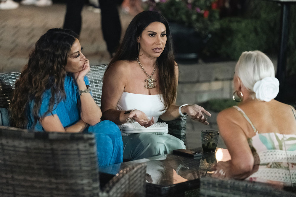 Dolores Catania, Margaret Josephs, and Jennifer Aydin on The Real Housewives of New Jersey