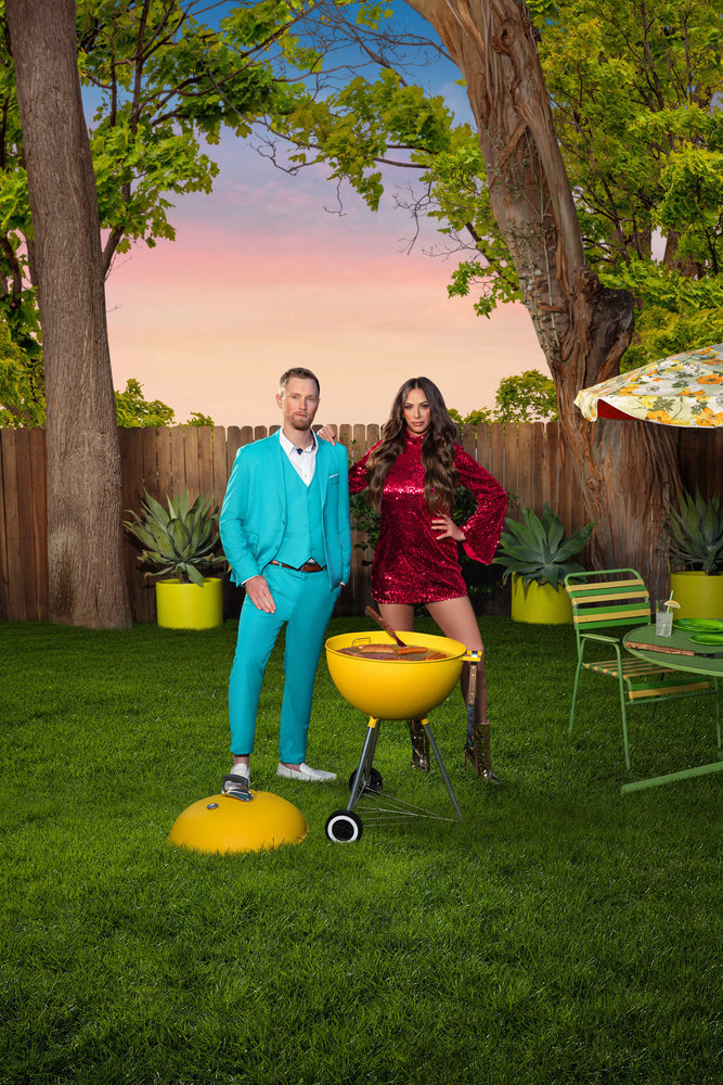 Luke Broderick and Kristen Doute in promo shots for Bravo's The Valley Season 1. 