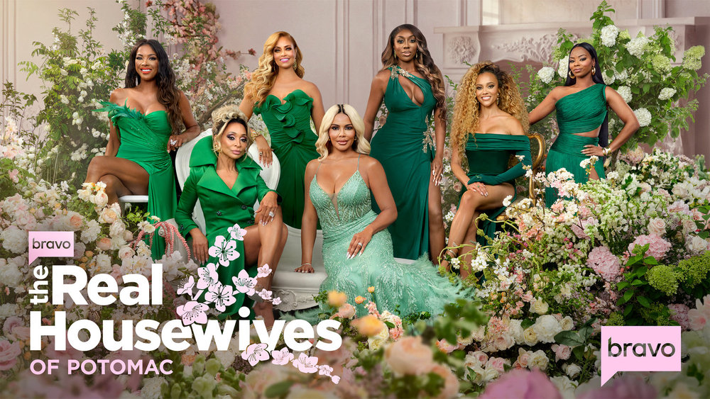 Real Housewives of Potomac promo shot for Bravo. 