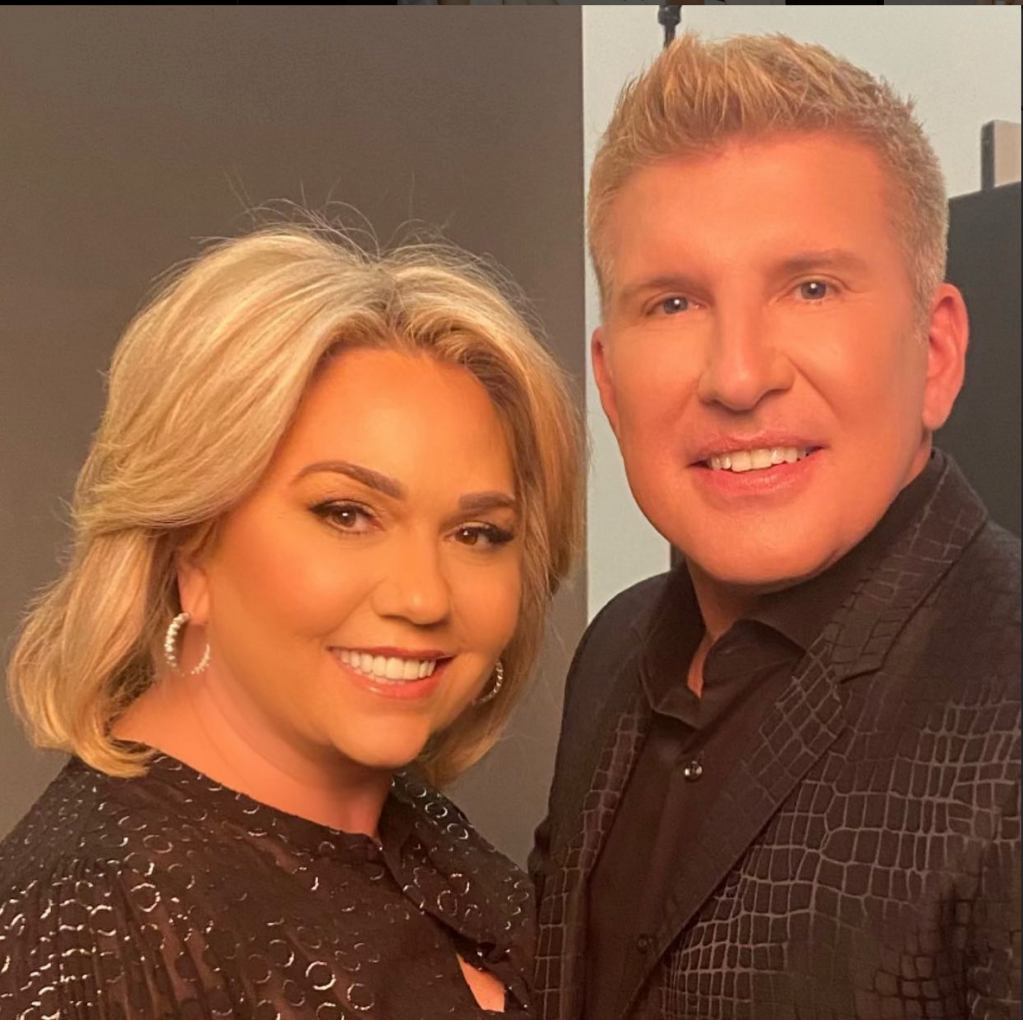 Julie and Todd Chrisley via Instagram.