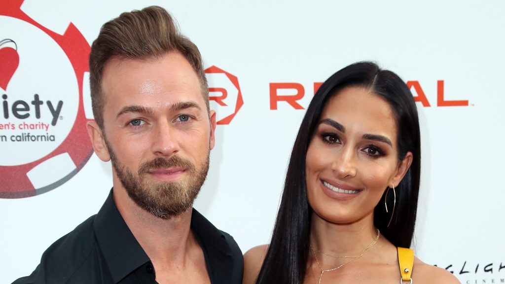 Artem Chigvintsev and Nikki Garcia, who are going through a divorce