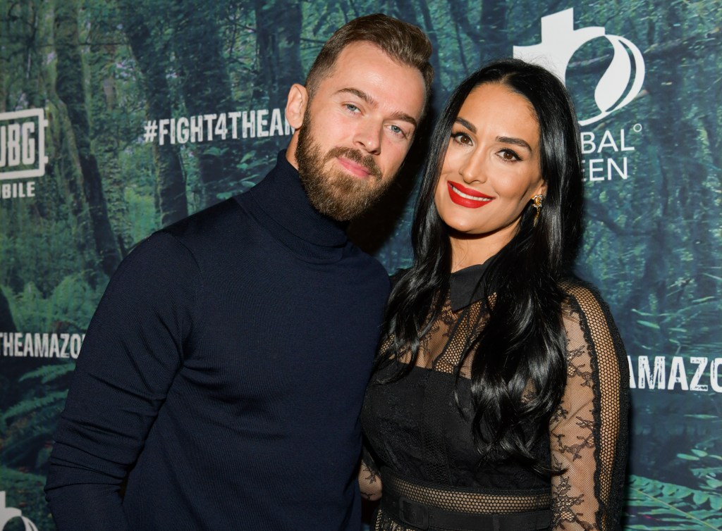 Artem Chigvintsev and Nikki Garcia before the split.