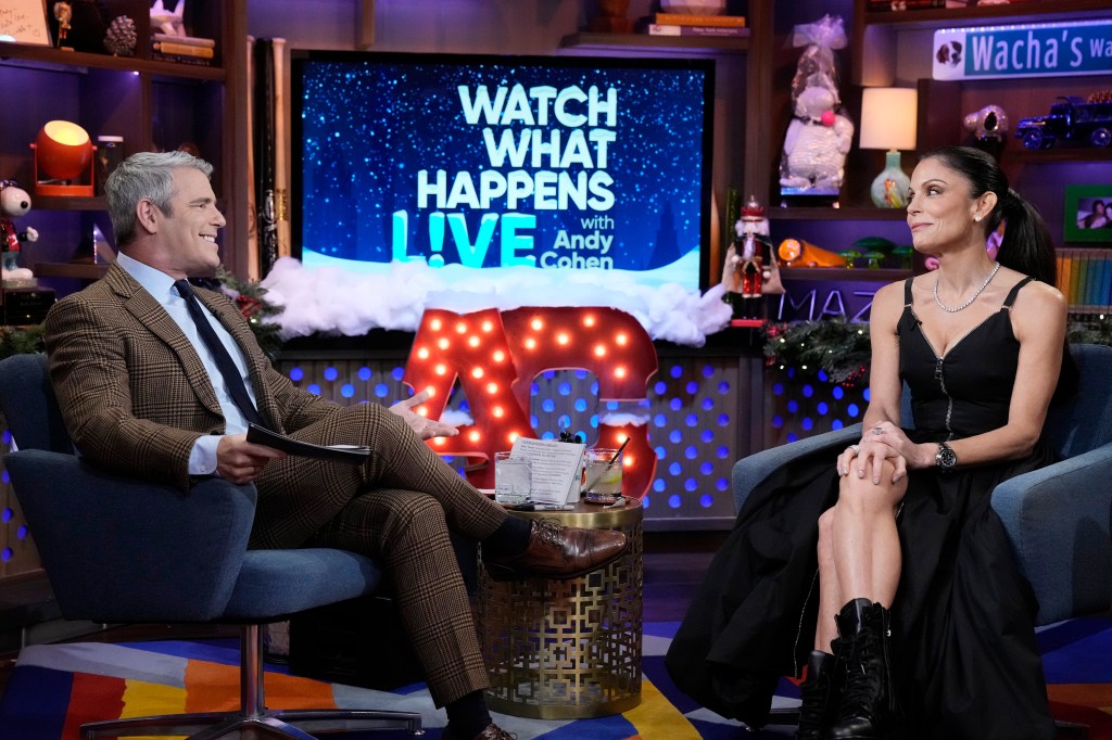 Andy Cohen Bethenny Frankel WWHL