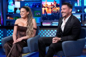 Jax Taylor and Brittany Cartwright on WWHL.