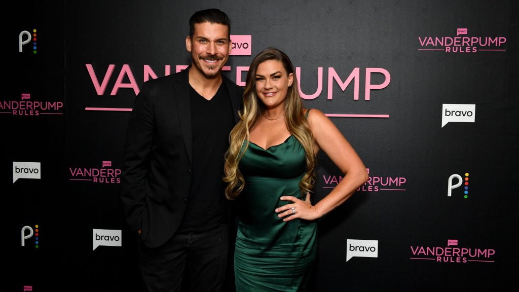 Jax Taylor and Brittany Cartwright at a Vanderpump Rules event.