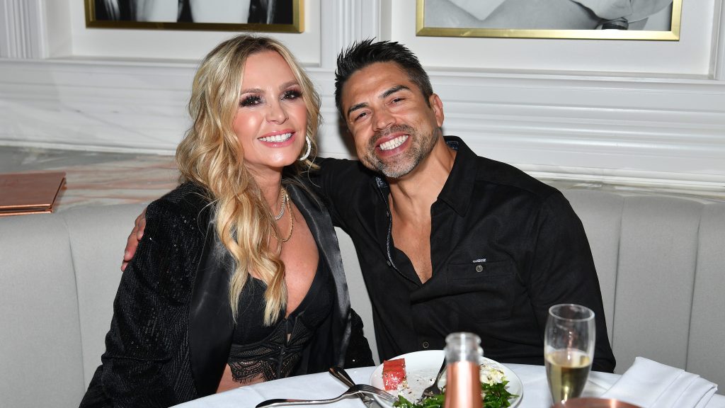 RHOC star Tamra Judge and her husband Eddie. f