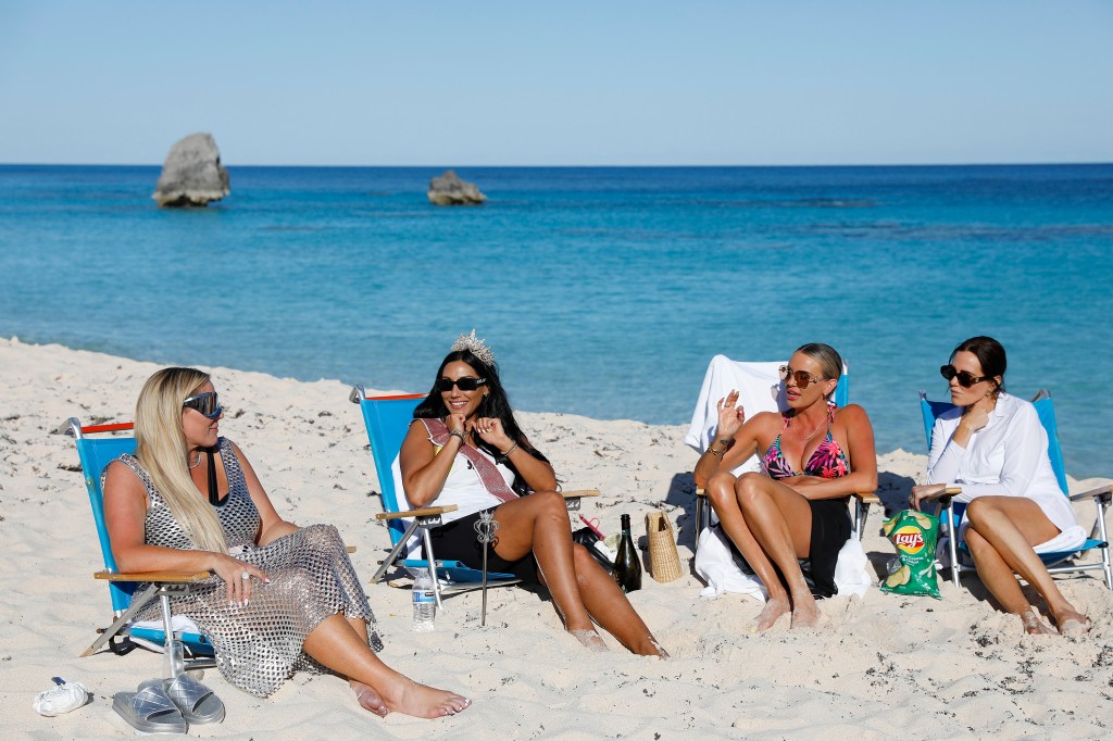 RHOSLC cast in the Bahamas.