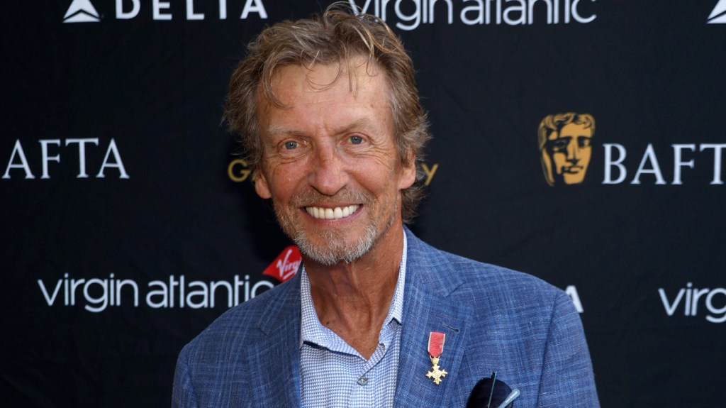 Nigel Lythgoe at the BAFTAs