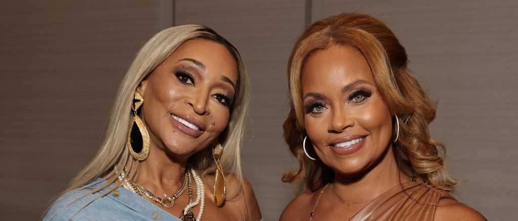 RHOP stars Karen Huger and Gizelle Bryant.