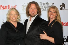 Sister Wives star Kody Brown with his ex-wives.