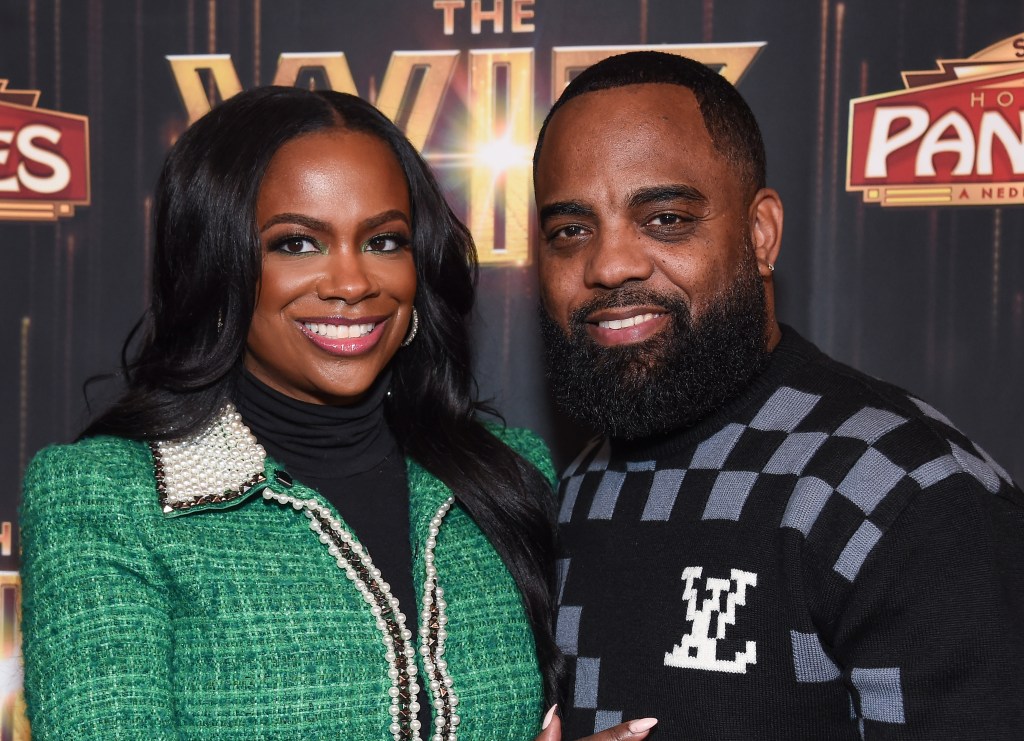 RHOA alums Kandi Burruss and Todd Tucker.