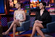 The lovely Ariana Madix and equally fantastic Katie Maloney on WWHL.