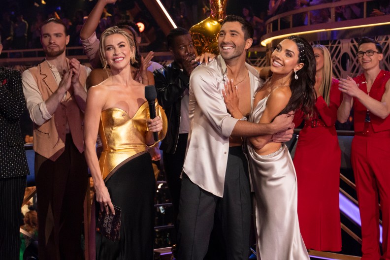 Joey Graziadei and Jenna Johnson on Oscars Night on Dancing with the Stars Season 33