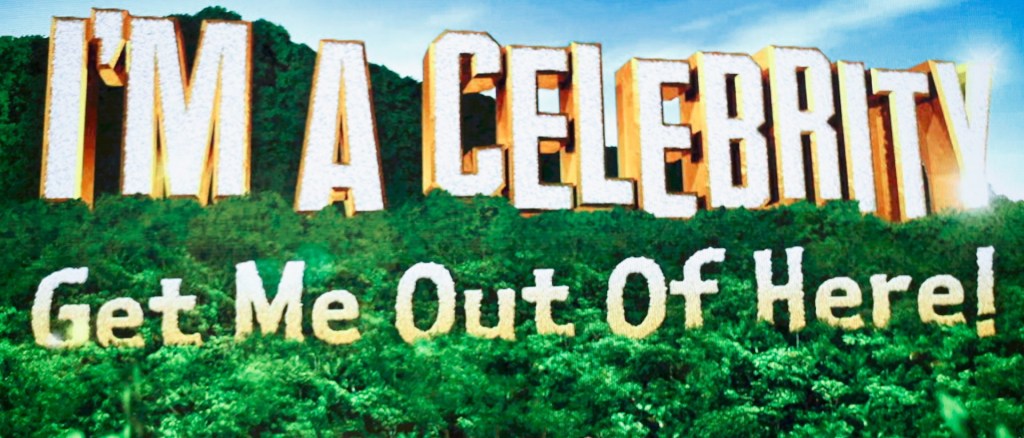 I'm A Celebrity Get Me Out of Here title card.