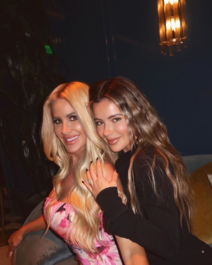 Kim Zolciak and Brielle Biermann