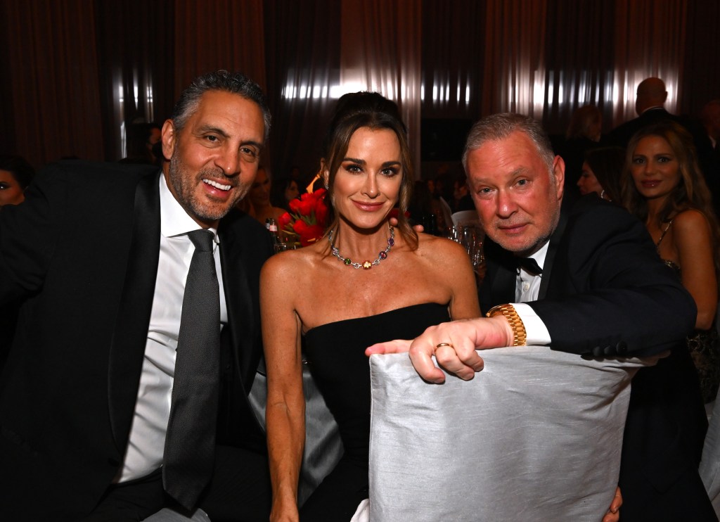 Mauricio Umansky, Kyle Richards, and PK Kemsley