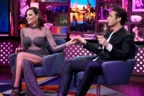 Luann de Lesseps and Joe Bradley on WWHL