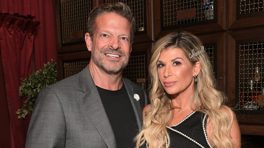 John Janssen with Alexis Bellino