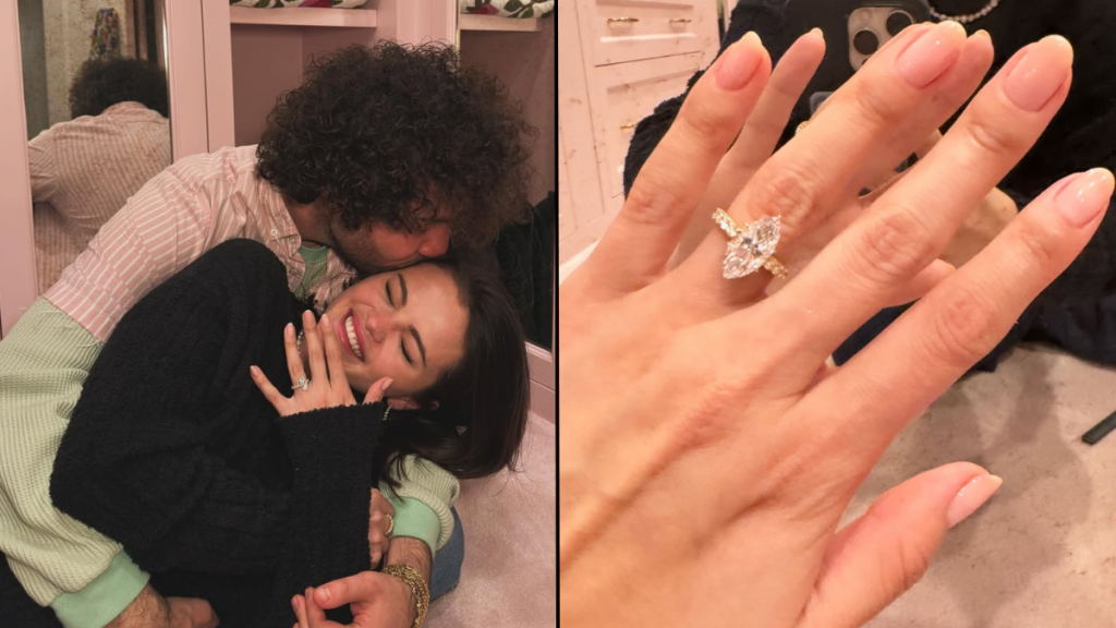 Selena Gomez engagement ring