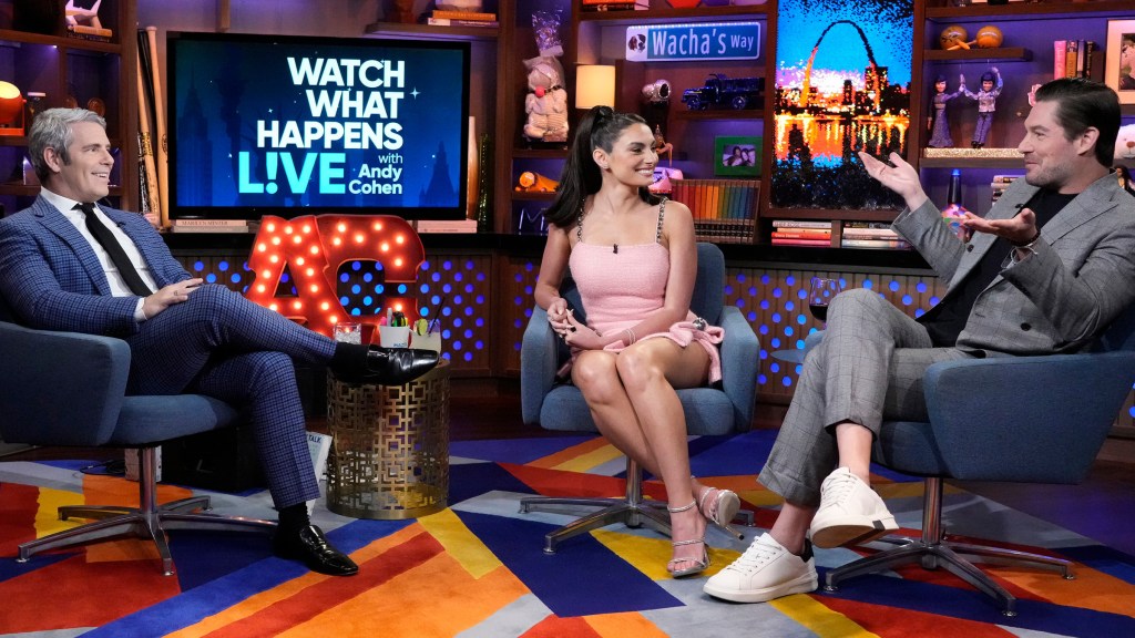 Andy Cohen Paige DeSorbo Craig Conover WWHL