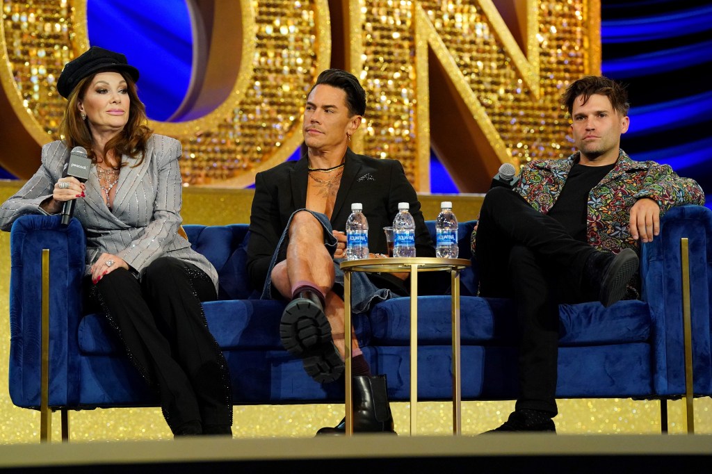 Lisa Vanderpump, Tom Sandoval, and Tom Schwartz