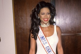 Kenya Moore in the 1990s for Miss USA